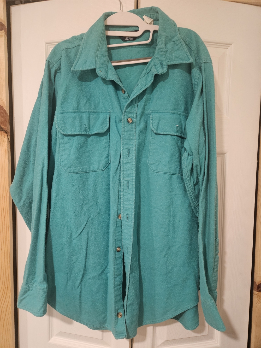 Vintage Woolrich Teal Shirt Jacket